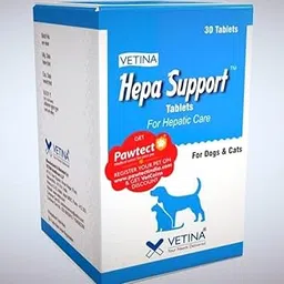 Vetina Hepa Support for Hepatic Care for Dogs and Cats, 30 Tablets Pack of 1-picture-15