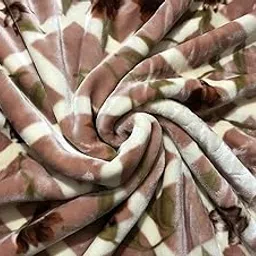 Signature Comfy Single Bed Blanket | 2 Ply Super Soft | Weight 3.5 kg | Cozy & Warm Seasons | Ideal for Single Beds (Light Brown)-image-21