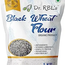 Dr. RBL's Black Wheat Flour Atta | Natural Black Wheat Flour, Kala Gehu Atta For Cooking | Antioxidants & Anthocyanin | Fresh Black Wheat Flour 1 Kg Pack-picture-16