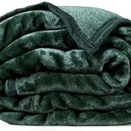 ABRAZO Dual Season Premium Blanket 2.2 Kg (Green) image 1