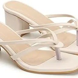 iconics Elegant Women's Thong Strap Block Heel Sandals-picture-13