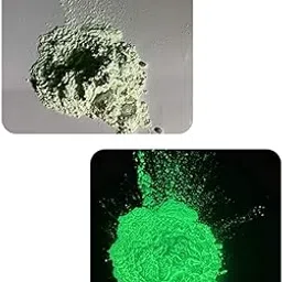 Neon Glow In The Dark Luminous Paint Powder | Non-Toxic, For Slime Nails, Resin, Concerts, Mix with Paint (50 GM) (Green)-picture-24