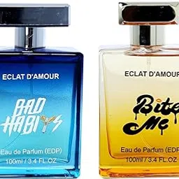 Lusty Nights & Bite Me Eau de Parfum Gift Set – 2 x 100ml Premium Perfume Combo Long-Lasting Fragrance for Men & Women Citrus, Woody, Floral-image-91