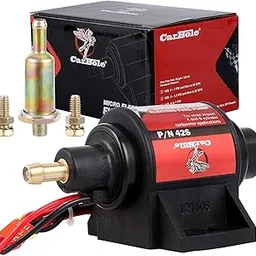 CarBole Gasoline fuel pump Electric Fuel Pump Universal 5/16 inch Inlet and Outlet 12V 1-2A 42GPH 2-3.5P.S.I. Operating Fuel Pressure Self-Priming 2-wire Design-picture-46