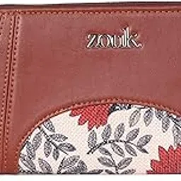 zouk Arika Zipper Wallet for Women | Card Holder Wallet with 10 Card Slots, Coin Pouch & Cash Compartments | Purse for Women Stylish | Fits Phones up to 6.7” | Nawabi Couture-picture-45