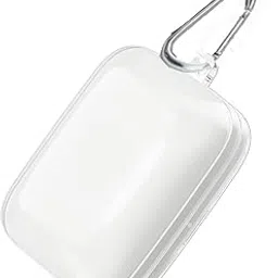 TPU Cover Compatible for Charging case of Oneplus Buds Pro 2/ Pro 2R (2023 Model)/ Buds 2, with Hook (ONLY TPU Cover Included. Earbuds & Charging CASE NOT Included) (Transparent)-image-49