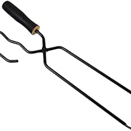 JAZZY PEARLS® Campfire Portable with Handle Compact Fire for BBQ Grill-Sporting Goods-Outdoor Sports-Camping & Hiking-Other Camping & Hiking-1 Firewood-picture-25