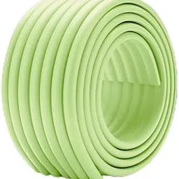 Shifra® Soft Extra-Wide Edge Protector 3M Strong Adhesive High Dense Foam Baby/Kids Safety Corner Strip Guards for Sharp Edges, Table, Desk and Furniture - Green (6.5 Feet)-picture-30