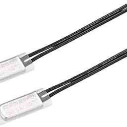 uxcell KSD9700 Thermostat, 45℃ N.O 5A Metal Bimetal Temperature Control Switch 2pcs-picture-16