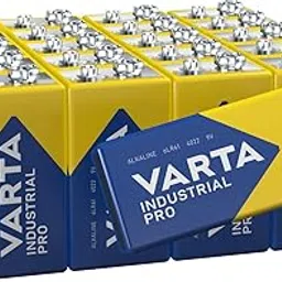 VARTA Industrial Pro 9V Block Alkaline Batteries GLR61-20-pack, Made in Germany, blue-picture-16