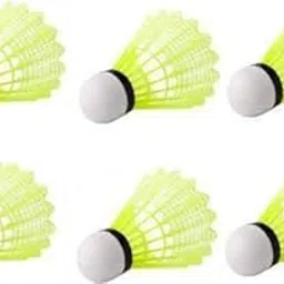 Set of 6 Piece Nylon Shuttle Cock Nylon Shuttle - Multicolor (Medium, 77, Pack of 1)-image-39