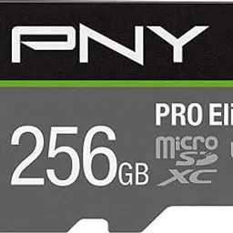 PNY U3 Pro Elite 128GB Microsd Flash Memory Card P-SDUX128U395PRO-GE Black 256GB image 1