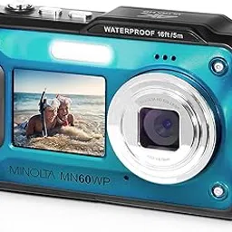 Minolta MN60WP 48MP / 4K Ultra HD Dual Screen Waterproof Digital Camera-picture-11