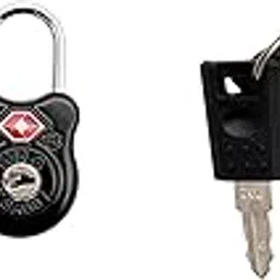Skywalk TSA Approved Brass Padlocks with 2 Keys for Travel Luggage Suitcase Bag (Multicolour) - Set of 4-picture-20