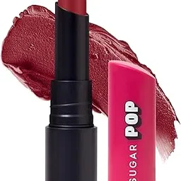 SUGAR POP Ultrastay Transferpoof Lipstick with Vitamin E | Smooth Glide | Waterproof | Longlasting | 4gm - 18 Soft Spice-picture-21