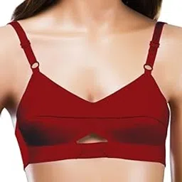 angelform Women's Round Stitch Cotton Bra - Priyasajani (Femina)-picture-20