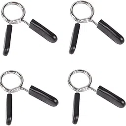MERISHOPP 4X Barbel Spring Clip Dumbbell Bar Collar Clamp Weightlifting Bar Lock 24mm-picture-11