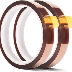 2 Rolls 13mm x 33 Vinyl Adhesive Tape for Sublimation Heat Resistant High Temperature Transfer Electronics Masking Welding PCB Protection-picture-33