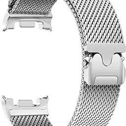 T TECLUSIVE Luxury Parachute Magnetic Strap Compatible for Galaxy Watch 8 / Watch 8 Classic | Metal Adjustable Magnet Band Chain | Curved Precise Connector Lock-picture-13