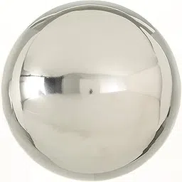Whole House Worlds Large Crosby Street Stainless Steel Gazing Ball for Homes and Gardens, 10 5/8" Diameter, Mirror Globe-picture-21