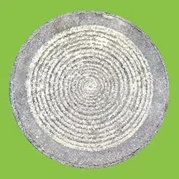 Kiruba Stores Round Turmeric Grinding Stone – Traditional Stone for Haldi Paste, Chandan & Herbal Grinding-picture-11