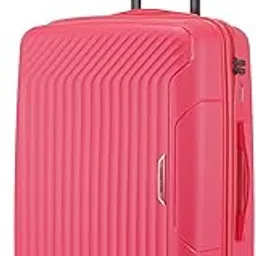 nasher miles Coorg Hard-Sided Polypropylene 8 Wheels Double Spinner Check-in Luggage Paradish Pink 24 inch |65cm Medium Trolley Bag | Suitcase-picture-44