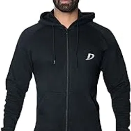 decisive Fitness Slim Fit Fleece Winter Hoodie Jacket Gym Workout Sweatshirt for Men Women-picture-50