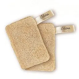 Glisna Natural Organic Bath Loofah Sponges, Large Exfoliating Shower Loofah Body Scrubbers Buff Away Dead Skin, Sun Dried Bath Loofah | Body Sponge & Scrubber for Men & Women (Pack of 2)-picture-38