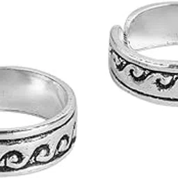 925 Sterling Silver Rose Gold Plated CZ Studded Toe Ring | Gift for Women & Girls | With Certificate of Authenticity and 925 Hallmark-image-58