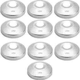 LIPKA Pack of 10 Stainless Steel 304 Grade (18/8) Chrome Plated Flange DEEP-CP-picture-20