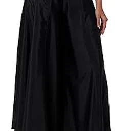 w for woman Women Polyester Strechable Maxi Skirts image 1