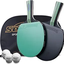 Senston Ping Pong Paddle Set of 2-Pro Premium Table Tennis Paddles-image-4