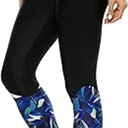 attraco Swimming Pants for Women High Waisted Swim Pants Swim Leggings Swim Tights-picture-11
