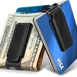 m-clip Aluminum Blackout Money Clip - Cash and Credit Card Holder for Men - Minimalist Slim Wallet Alternative-picture-53