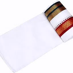 akhil Men's Pure Cotton Gamcha (White)-picture-18