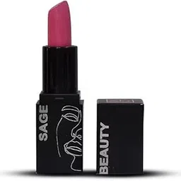Sage Beauty Forever Matte Bullet Lipstick, Transfer-Proof, Smudge-Proof, Long Lasting, Infused with Vitamin E & Jojoba Oil - Perfect for Gifting, Wedding, Special Occasions, Travel (Nude Pink)-picture-38