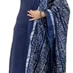 ethniflair Women Solid Brown Sleeveless Straight Kurta Pant & Printed Dupatta Set-picture-22