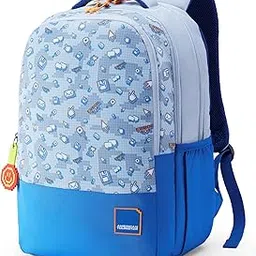 Pazzo 4.0 Xl01 Grey Lt., Extra Large School Backpack, Age 8-12 Years, 3 Compartments, 2 Extra Silicon Pullers For Personalisation - Atplayunique 31 Ltrs Capacity - Unisex-image-56