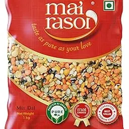 MAI RASOI Mix Dal Unpolished / 7 Pulses/Dal mix 1Kg Pouch image 1