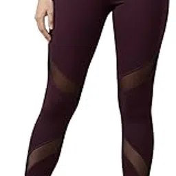 blinkin Women's Stretch Fit Mid Rise Stretchable Gym Pants & Tights Workout with Mesh Insert & Side Pockets (2670)-picture-69