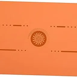 ATORSE Yoga Mat Non Slip Yoga Pad Adult Unisex Workout Mats for Meditation Home Gym Orange-picture-33