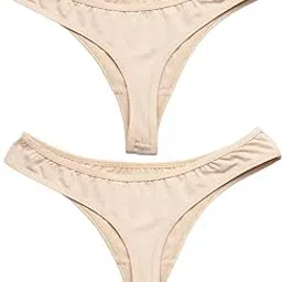 vpsk Women's Cotton Fitted Bikini Style Underwear |Womens Cotton Thong Panty|Low Rise| Sexy Solid G-String Sexy Lingerie Panties Briefs |-picture-31