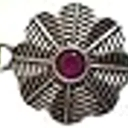preciously mine 925 Sterling Silver Handmade Pink Oxidized Designer Rakhi with Kumkum Chawal-picture-50