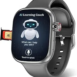 sekyo 'Neo Fit' 4G Kids Smartwatch with AI Learning Coach | Whatsapp, Video Call, GPS Tracker, Health & Activity Tracker, Habit Coach| Edu-Games, Step Count, Camera, Sim Card Parental App, Boys/Girls-picture-25