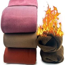 soksi Women’s Super Thick Wool | 3 Pairs Thermal Winter Warm Boot | Heavy Cozy Woolen Crew Length Sock | Free Size, Soft Knitted Wool for Cold Weather & Outdoor Wear image 1