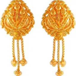 p.c. chandra jewellers 22k (916) Yellow Gold Stud Earrings for Women-picture-48