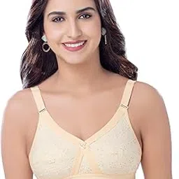brida ladies innerwear Brida Barsa Cotton Non-Padded Wireless Bra for Women | Full Coverage | Double Layered | Heavy Support | Everyday Comfort | Saree Bra | Daily Use | Combo-picture-45