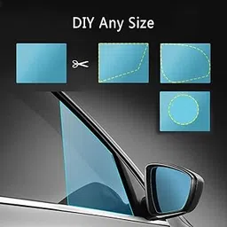 CarEmpire Anti-Fog Protective Film for Car Rear View Mirror & Window Glass(Pack of 4)-picture-14