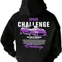 tabadtod Mens Solid Printed Sweatshirt | Mens Hooded Neck Hoodie for Winter | Solid Printed Pullover Hooded Sweatshirt for Men | Men's Winter wear-picture-10