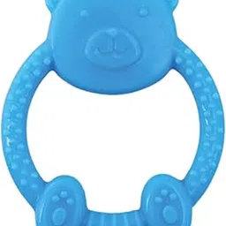 MamaLaps Silicone Baby Teether Teddy-Shaped | BPA-Free, Food Grade Soft Teething Toy for Newborns & Infants | Textured for Soothing Gums | Easy-to-Hold, Dishwasher Safe (Blue, Pack of 1)-picture-18